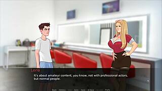 lust legacy hentai game ep 5 naughty photoshoot with step mom, so sexy