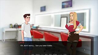 lust legacy hentai game ep 5 naughty photoshoot with step mom, so sexy