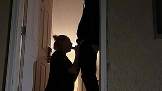 I'm trying to get caught having sex in the hotel doorway