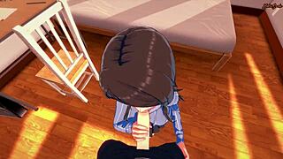 Mika Gets Pov Facial