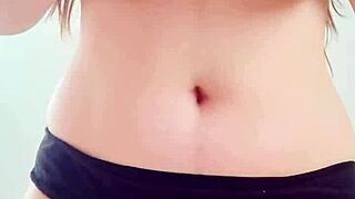 Hot Massage for Big Cowboy Boobs Outdoors