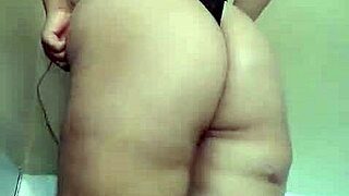 Chubby girl shows off for the camera