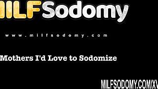 Sexy Milf Simone Style's Asshole Stretched By Young 18+ Big Cock