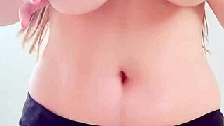 Hot Massage for Big Cowboy Boobs Outdoors