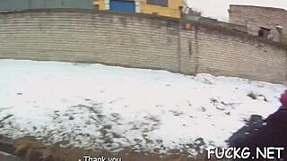 Hotty Bent Over Fucked Doggystyle On Cam