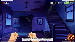 halloween house filled with intense cartoon sex scenes