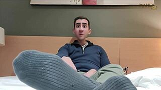 stuck in a hotel room with my hot stepdad, i really want him to fuck me