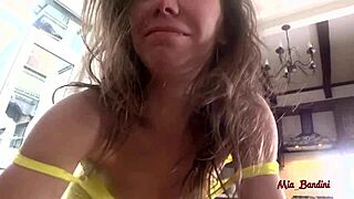 mia bouncing her perfect booty up and down on the dick mia bandini