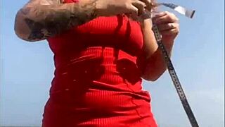 Damn, I grabbed his cock and let him touch my pussy!