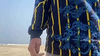 Damn, I grabbed his cock and let him touch my pussy!