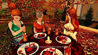 Chilling in harem hotel 237 anime adventures