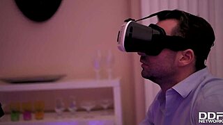 Do you want to see Veronica Clark strip and ride her client's cock cowgirl style?