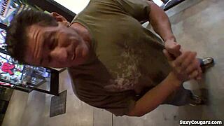 Blonde milf enjoys hard fucking