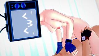 Nurse removes towel to fuck patient's tight shaved pussy