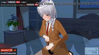 3D animated Japanese game with uncensored hentai and 2D anime style