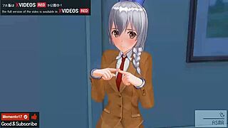 yo, this uncensored anime tessa handjob is wild stuff