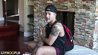 Alpha Straight Jock Dominates Stacked Gay Boy’s Big Ass