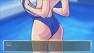 3D animated hentai featuring hot teacher and sexy student