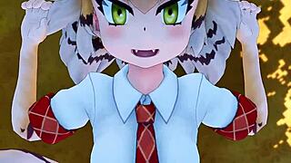 hey, wanna watch this wild bengaru tora kemono friends anime hentai action with me?