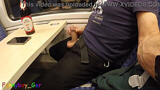 I tried jerking off on the train but got interrupted