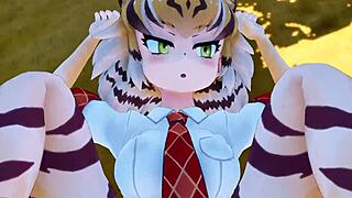 hey, wanna watch this wild bengaru tora kemono friends anime hentai action with me?