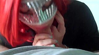 Redhead Amateur Wife Sucking Big Dick