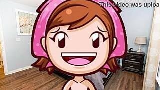 mama gives you a sensual tit job in this hentai