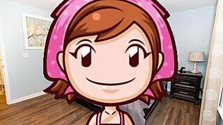 mama gives you a sensual tit job in this hentai