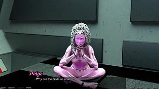 Heyy, check this out, Asian milf scientist in Stranded in Space 94 showing off her huge project! 🚀