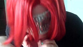 Redhead Amateur Wife Sucking Big Dick