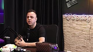 Woman kisses him, angers another, furious guy cums on car door?