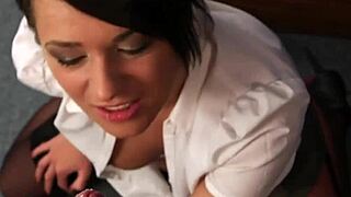 Nasty Babe Receives Facial Treatment