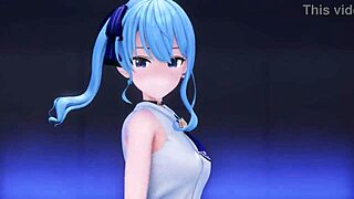MMD R-18 Suisei Strips in Luvoratorrrrry Anime by Kiido Unveiled.