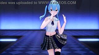 MMD R-18 Suisei Strips in Luvoratorrrrry Anime by Kiido Unveiled.