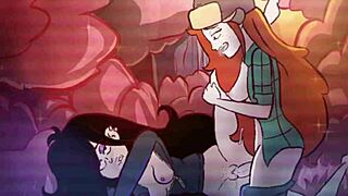 gravity falls futa wendy animation with monster