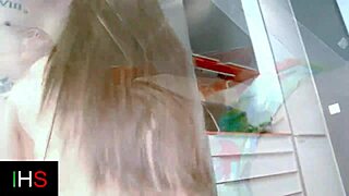 Very beautiful girl rides hot guy in wild doggystyle. Intense action heats up!