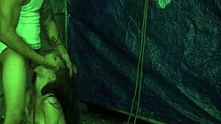 teen roughly receives in mouth