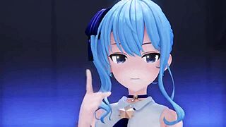 MMD R-18 Suisei Strips in Luvoratorrrrry Anime by Kiido Unveiled.