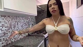 Neighbor called me to fix her sink and I fucked her