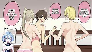 gals gather at imaizumi's house