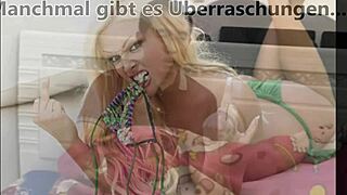 Daniela Katzenberger in sexy jerk off challenge