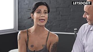 Sandra Soul Takes Enormous Cock Deep in Butthole - Her Limit