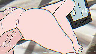 Intense TV Woman Blows Cameraman in Wild Sex Animation Scene