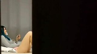 step-sister catches me hiding in the closet