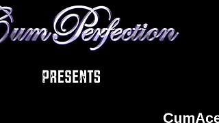 Wacky Sex Kitten Gets Cumshot On Face Eating All Cum