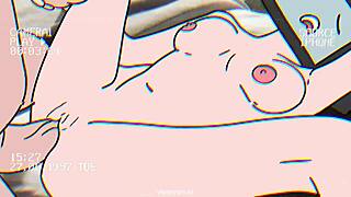 Intense TV Woman Blows Cameraman in Wild Sex Animation Scene