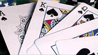 Just chilling, playing strip poker with my hot stepmom Coco Vandi, things getting spicy