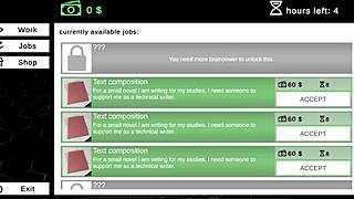 master says, welcome to seduction game