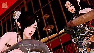 in harem hotel 137, you manage the hotel and explore.