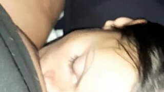 I invited neighbor to admire flowers, then fucked her mouth in abandoned house